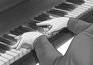 juiste vingerzetting op de piano